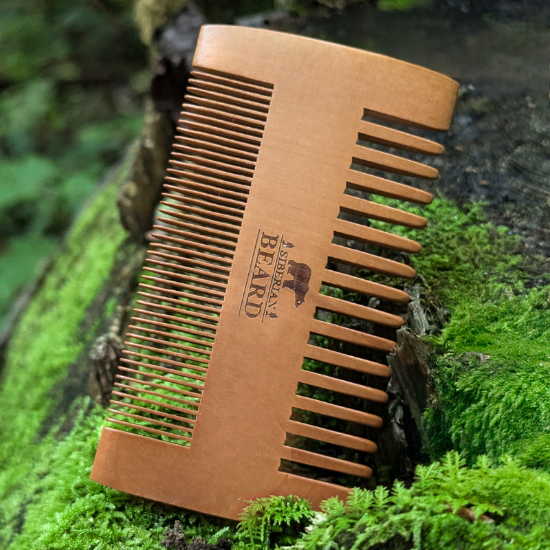 Wooden Beard Comb